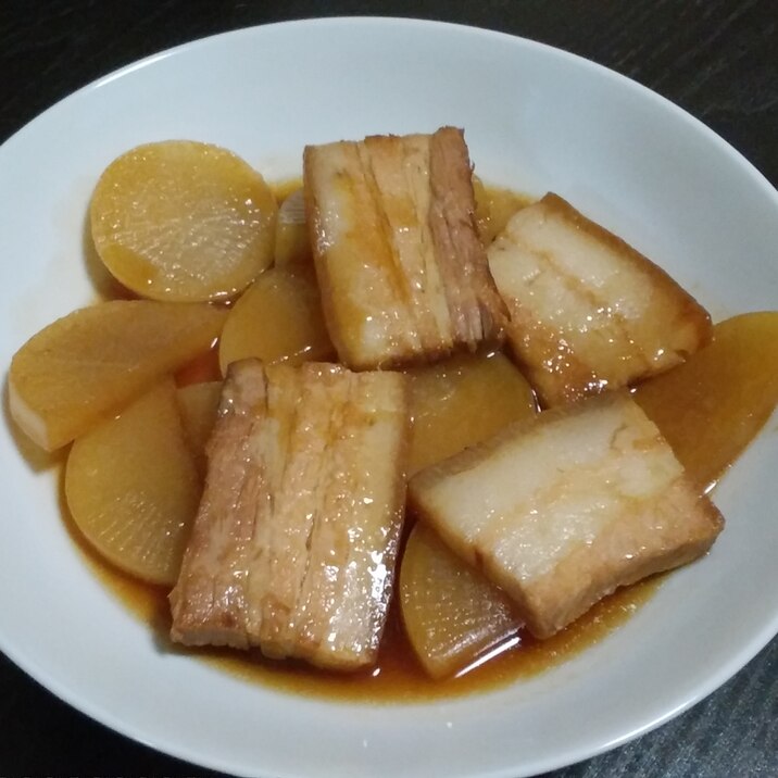 豚バラ大根煮